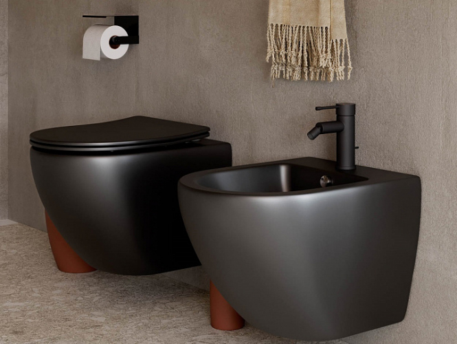 Подвесной унитаз CERAMICANOVA Metropol Rimless CN4002MB