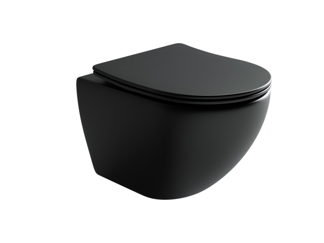 Подвесной унитаз CERAMICANOVA Metropol Rimless CN4002MB