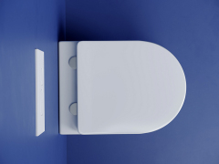 Подвесной унитаз CERAMICANOVA Metropol Торнадо безободковый CN4002T