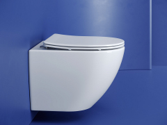 Подвесной унитаз CERAMICANOVA Metropol Торнадо безободковый CN4002T