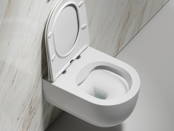 Подвесной унитаз CERAMICANOVA Modena Rimless CN6063
