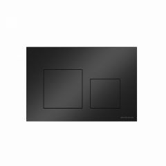 Система инсталляции для унитазов CERAMICANOVA Balance с кнопкой смыва Square, цвет черный матовый, с креплениями, CN121002MB