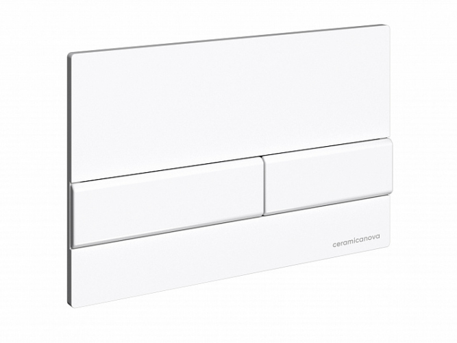 Система инсталляции для унитазов CERAMICANOVA Envision с кнопкой смыва Flat цвет белый, креплениями, CN1002W