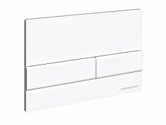 Система инсталляции для унитазов CERAMICANOVA Envision с кнопкой смыва Flat цвет белый, креплениями, CN1002W