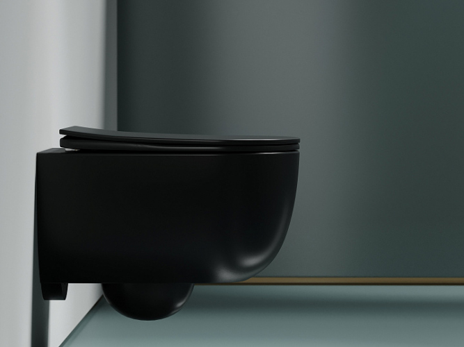 Подвесной унитаз CERAMICANOVA Modena Rimless CN6063MDH