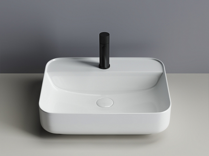 Умывальник CERAMICANOVA Element чаша накладная прямоугольная CN5015