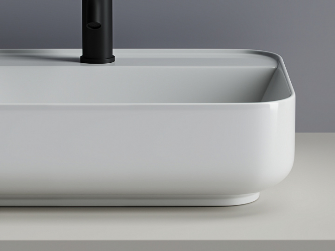 Умывальник CERAMICANOVA Element чаша накладная прямоугольная CN5015