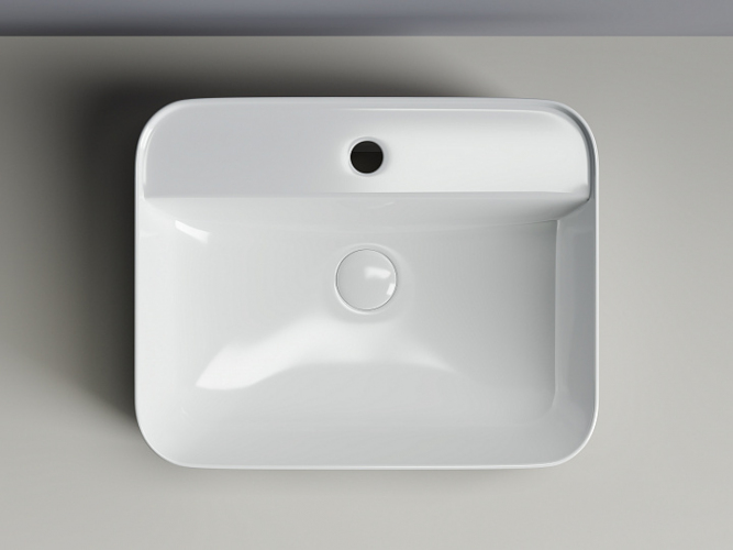 Умывальник CERAMICANOVA Element чаша накладная прямоугольная CN5015