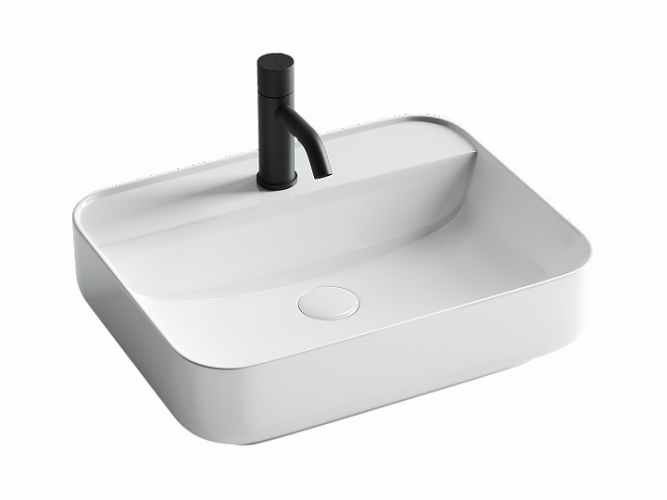 Умывальник CERAMICANOVA Element чаша накладная прямоугольная CN5015