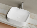Умывальник CERAMICANOVA Element чаша накладная прямоугольная CN6052