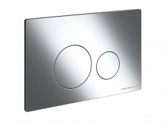 Система инсталляции для унитазов CERAMICANOVA Envision с кнопкой смыва Round цвет хром и креплениями, CN1001CH