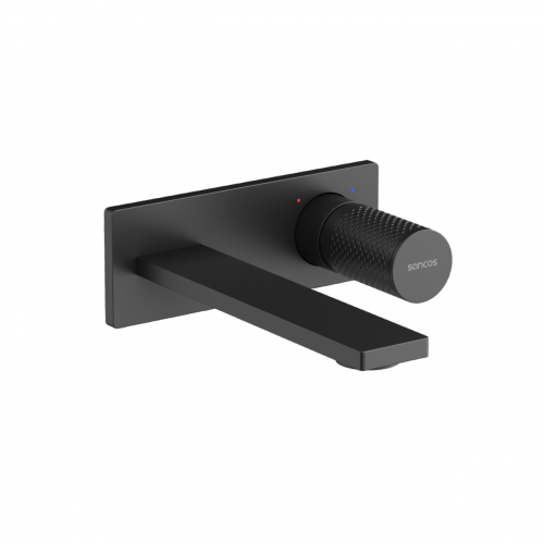 Смеситель для раковины SANCOS Nexus с внутренней частью, черный матовый, SC9013MB