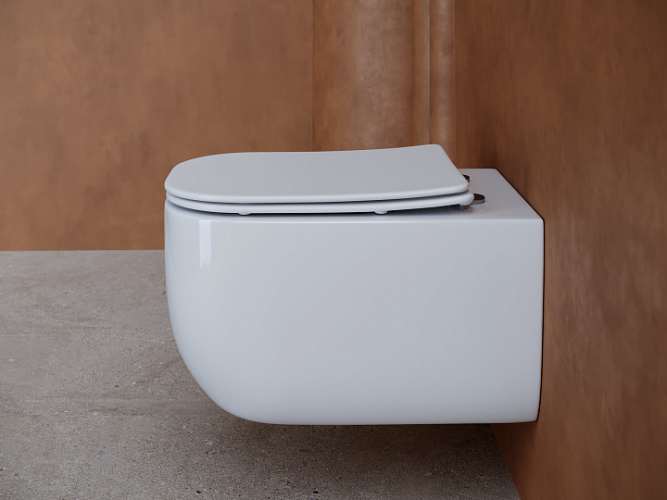 Подвесной унитаз CERAMICANOVA NOEL Rimless CN3013