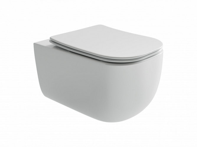 Подвесной унитаз CERAMICANOVA NOEL Rimless CN3013