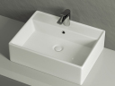 Умывальник CERAMICANOVA Element чаша накладная прямоугольная CN6046