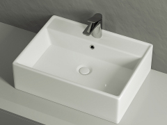 Умывальник CERAMICANOVA Element чаша накладная прямоугольная CN6046