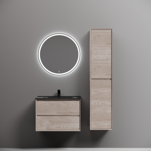 Тумба подвесная SANCOS Marmi 2.0 690х445х520 с двумя ящиками оснащенными доводчиками скрытого монтажа, дуб галифакс натуральный, MR2.070EG