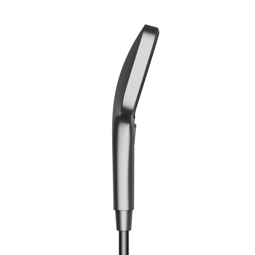 Душевая лейка SANCOS Nok square, кнопочное управление, 125x125 мм, 3 режима, цвет воронёная сталь/черный матовый, SC6002GG