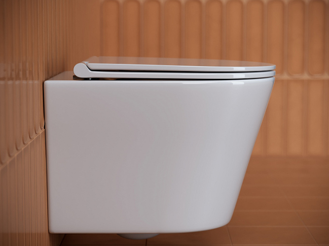 Подвесной унитаз CERAMICANOVA Rimless Forma CN3011