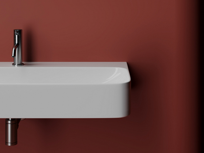 Умывальник CERAMICANOVA AURA с 1 отверстием для смесителя, без перелива CN2007