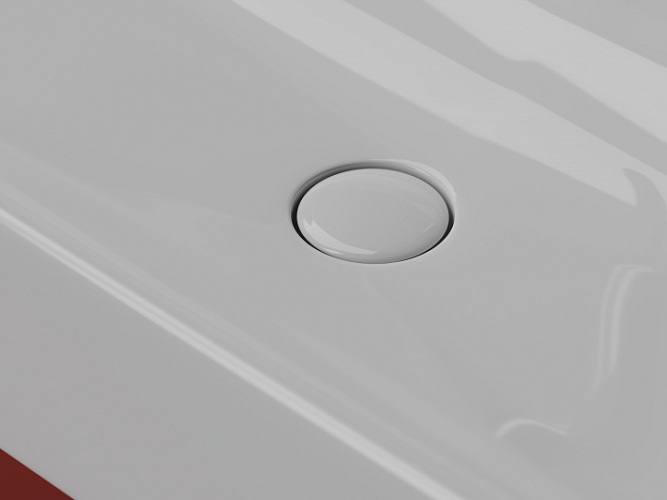 Умывальник CERAMICANOVA AURA с 1 отверстием для смесителя, без перелива CN2007