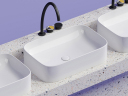 Умывальник CERAMICANOVA Element чаша накладная прямоугольная CN6053