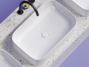 Умывальник CERAMICANOVA Element чаша накладная прямоугольная CN6053
