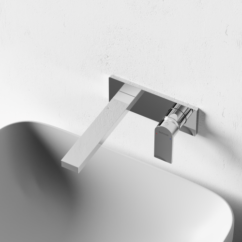 Смеситель для раковины SANCOS Studio c внутренней частью, хром, SC9017CH