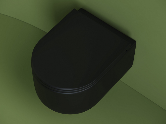 Подвесной унитаз CERAMICANOVA Ulma Rimless CN4006MB