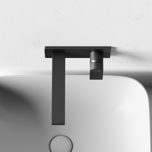 Смеситель для раковины SANCOS Studio c внутренней частью, черный матовый, SC9017MB