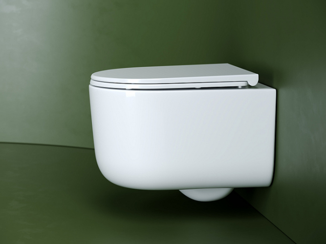 Подвесной унитаз CERAMICANOVA Ulma Торнадо безободковый CN4006T