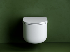 Подвесной унитаз CERAMICANOVA Ulma Торнадо безободковый CN4006T