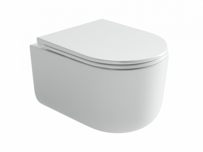 Подвесной унитаз CERAMICANOVA Ulma Торнадо безободковый CN4006T