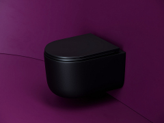 Подвесной унитаз CERAMICANOVA Ulma Торнадо безободковый CN4006TMB