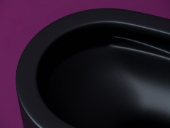 Подвесной унитаз CERAMICANOVA Ulma Торнадо безободковый CN4006TMB