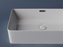 Умывальник CERAMICANOVA Element чаша накладная прямоугольная со сливом переливом CN5025