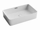 Умывальник CERAMICANOVA Element чаша накладная прямоугольная со сливом переливом CN5025