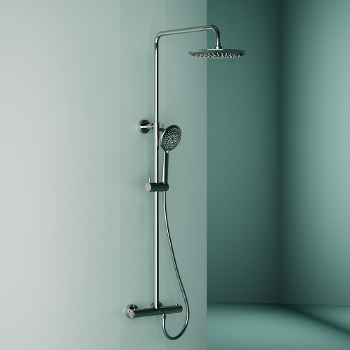 Душевая система Sancos Game с термостатом хром,SC3002CH