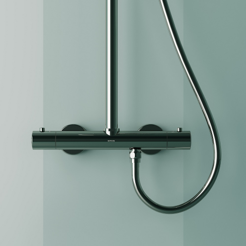 Душевая система Sancos Game с термостатом хром,SC3002CH