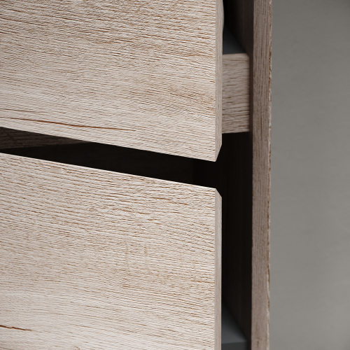 Шкаф-пенал SANCOS Marmi 2.0 подвесной, дуб галифакс натуральный 350х300х1600, PMR35EG