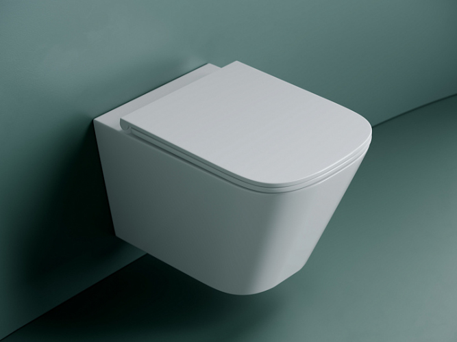 Подвесной унитаз CERAMICANOVA Union Торнадо безободковый CN4009T