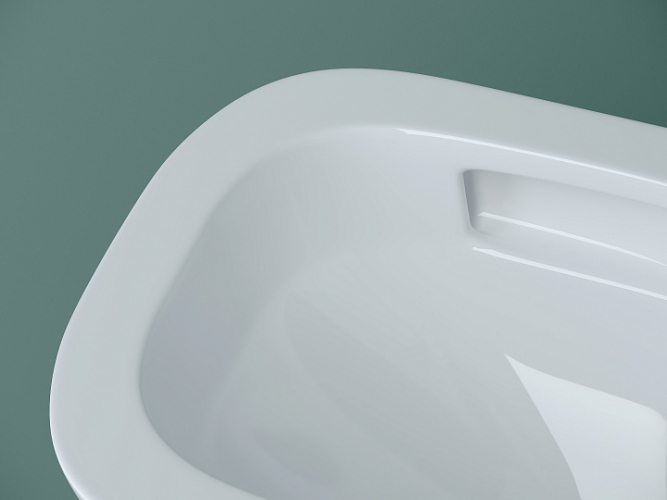 Подвесной унитаз CERAMICANOVA Union Торнадо безободковый CN4009T