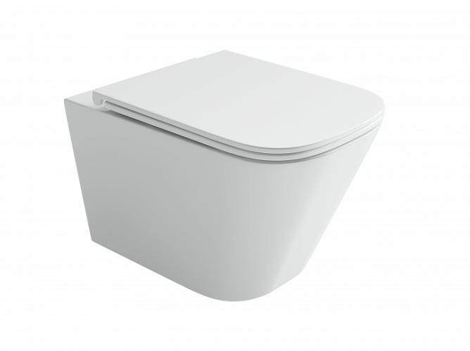 Подвесной унитаз CERAMICANOVA Union Торнадо безободковый CN4009T