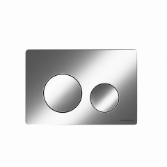 Кнопка смыва Balance, клавиши Circle, цвет хром матовый,CN12-001M
