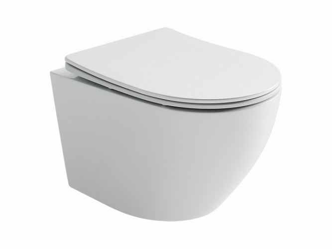 Подвесной унитаз CERAMICANOVA Uno Rimless CN11001