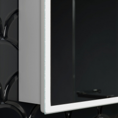 Зеркальный шкаф SANCOS Cube с подсветкой 600х140х800, CU600