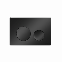Кнопка смыва Balance, клавиши Circle, цвет черный матовый, CN12-001MB