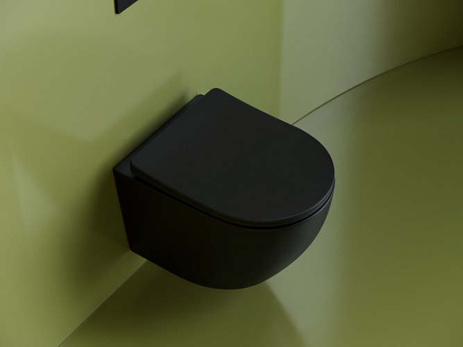 Подвесной унитаз CERAMICANOVA Uno Rimless CN11001MB