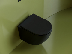 Подвесной унитаз CERAMICANOVA Uno Rimless CN11001MB