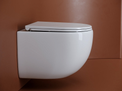 Подвесной унитаз CERAMICANOVA UP безободковый, смыв Торнадо CN4007